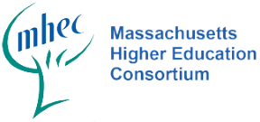 Logo of the Massachusetts Higher Education Consortium, symbolizing collaboration among educational institutions in the state.